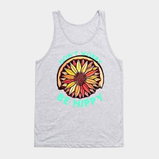 Don't Worry, Be HIPPY Tank Top